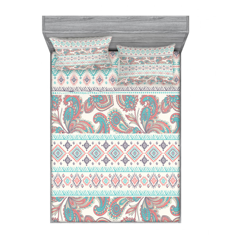 Microfiber Sheet Set, Full Sheet Set with 2 Pillowcases
