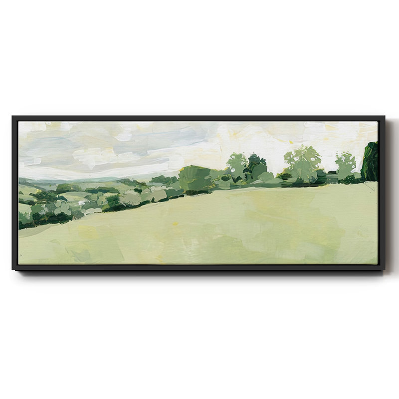 Pearly Pasture II - toile encadrée, H 24 po x l 60 po