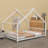 Modern Metal House Bed with Sturdy Construction-957126826