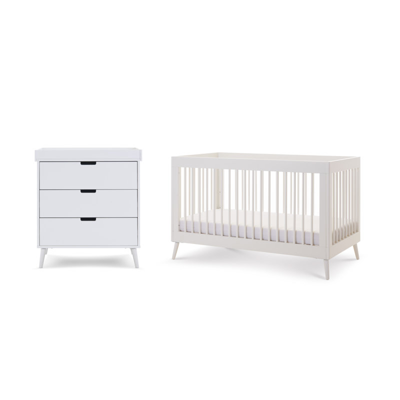 Maya 2 Piece Room Set, Nordic White