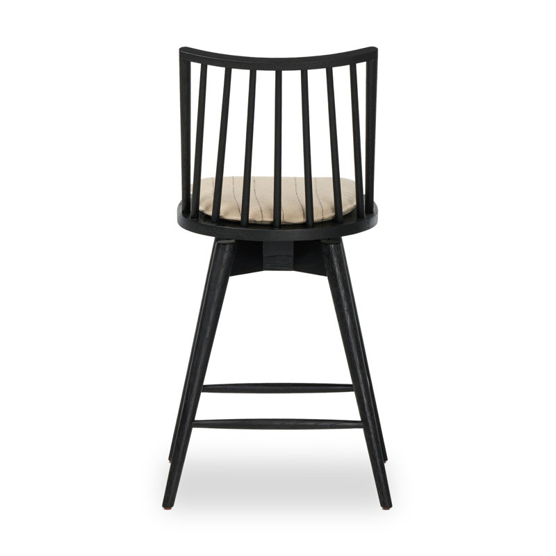 Lewis 27 Stool, Lavon Flint/Linen Blend, Counter Stool (26.98" Seat Height)