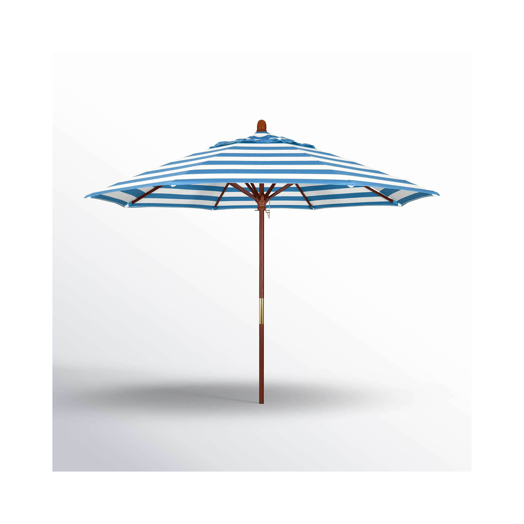 Manford 108'' Sunbrella® Outdoor Umbrella, Cabana Regatta Sunbrella®
