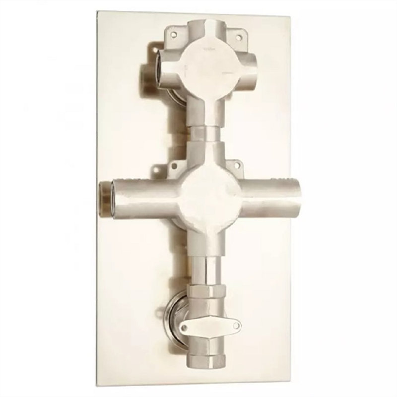 Thermostatic Shower System with Body Jets in Oil Rubbed Bronze
