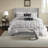 Elegant Bedding Sets, Cal King Polyester Pleated Tufted Set For Home