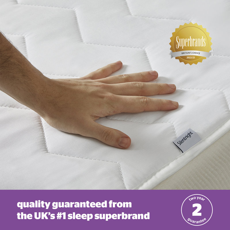 Silentnight Deep Sleep Mattress Protector And 2 Pillows Set, Single (3')