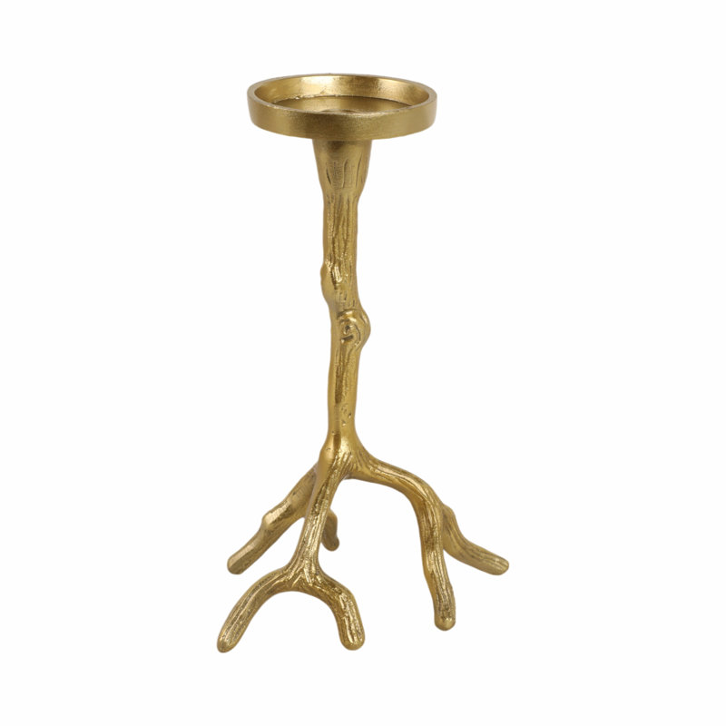 Pillar Candle Holder, 10'' H X 7'' W X 5'' D