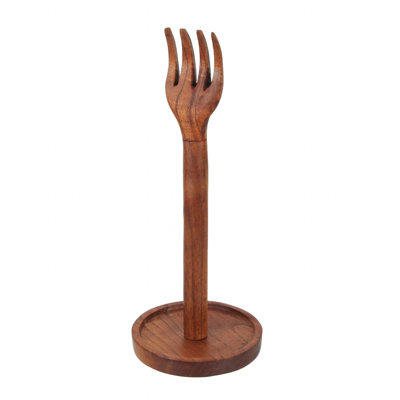 Wood Paper Towel Holder