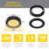 PL05 6 Pack 4000K Mini Puck Light with Wireless Dimmer 12V 2W/pc for Under Cabinet Lighting