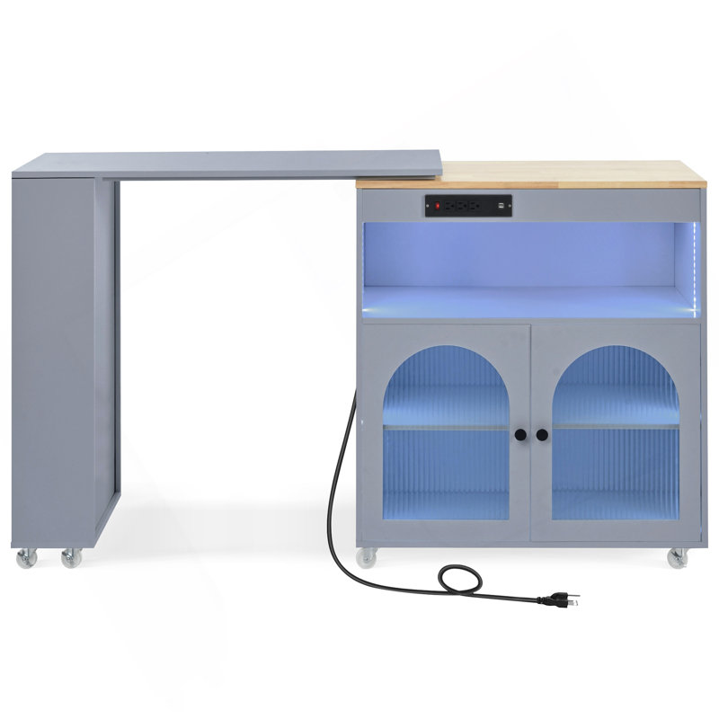 16.92 " W Kitchen Cart