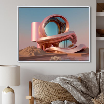 " Architectural Grace Futuristic Minimal I "
