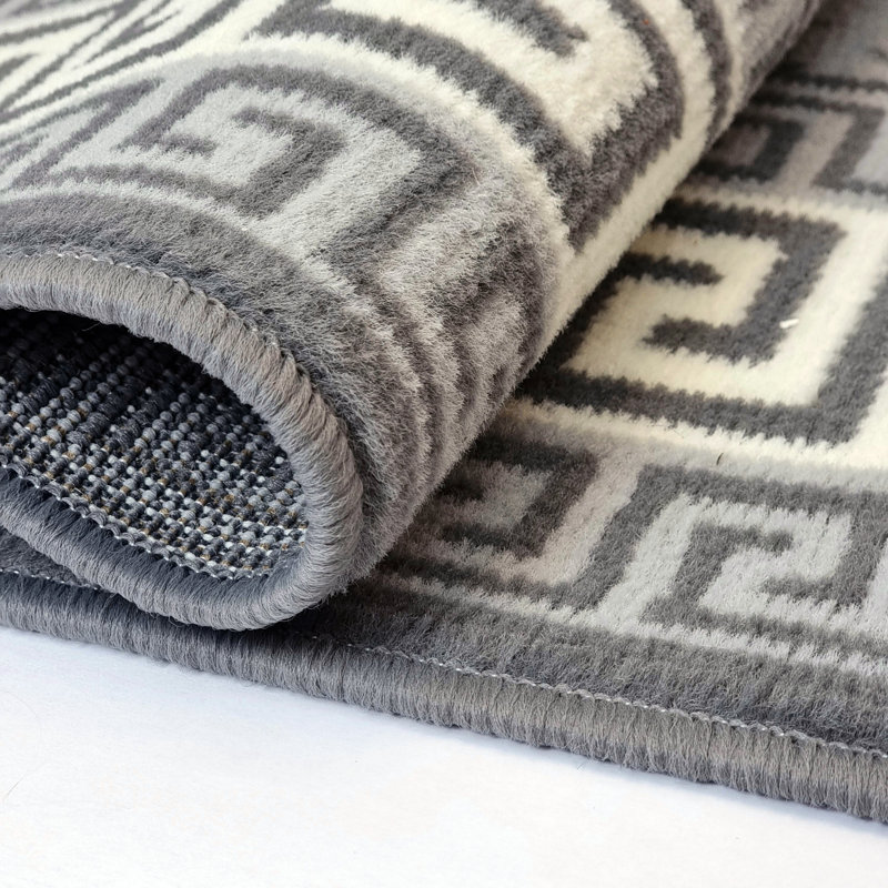 Balmoral Geometric Machine Woven / Power Loomed Area Rug, Rectangle 200 x 290cm