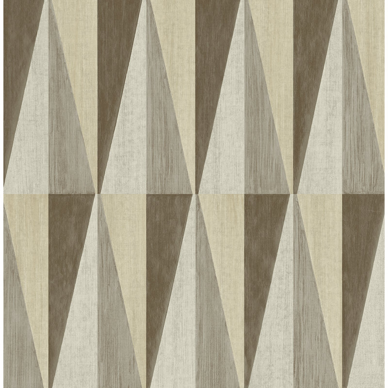Papier peint autocollant Harry & Grace, Brun