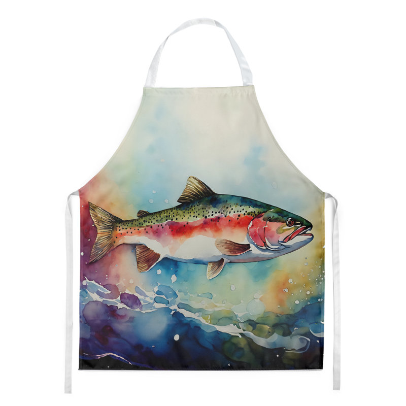 No Pattern Bib Apron