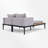 55.02 " W Patio Daybed with Cushions-95943466