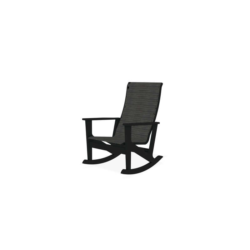 Fauteuil berçant Wexler, Noir, James