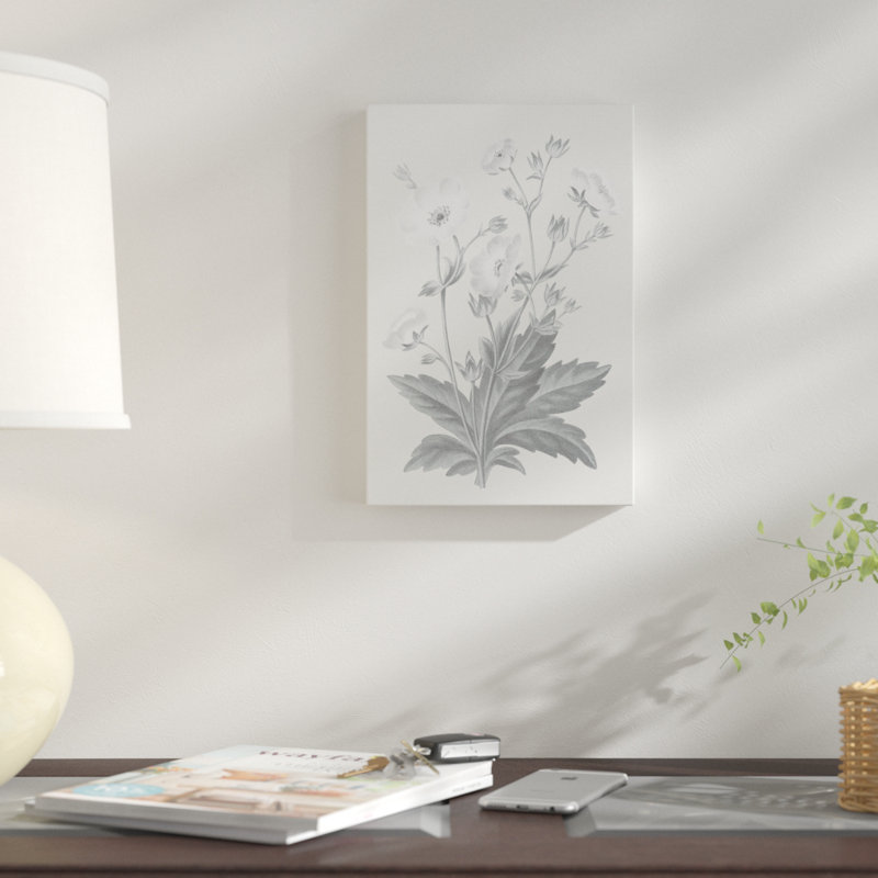 « neutral botanique vi », reproduction d’impression sur toile tendue, H 40 po x l 26 po x P 1,5 po, Toile tendue