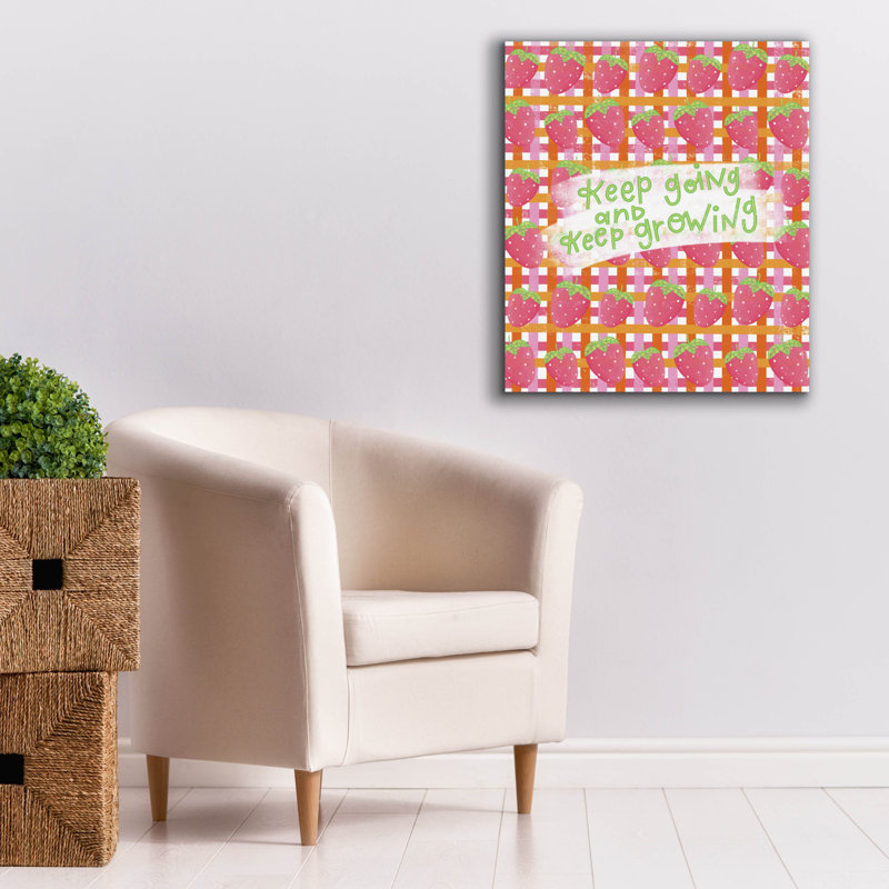 Toile épique Graffiti «Keep Going» par Club Daydream, 26 po x 30 po, H 30 po x l 26 po