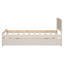 Structure de lit plateforme moderne avec lit gigogne-224361473