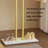 Coat Rack Freestanding With Rock Slab Base-1394012169