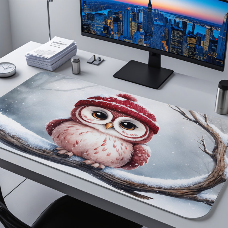Polyester Desk Pad, 23.6x13.8
