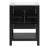 Bathroom Vanity with Back Open Structure and Adjustable Shelf-1911648387