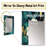 White Teal Plants In Chaos III - Floral Large Mirror, Traditional Decorative Wall Mirror, Printed Metal Art-1280727369