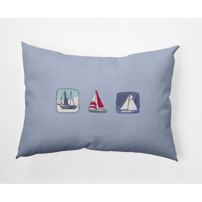 Housse et insert de coussin rectangulaire Boat Trio