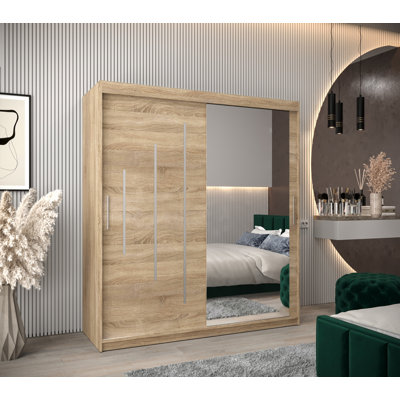 Arthel 2 Door Manufactured Wood Wardrobe