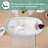 55'' Freestanding Soaking Solid Surface Bathtub