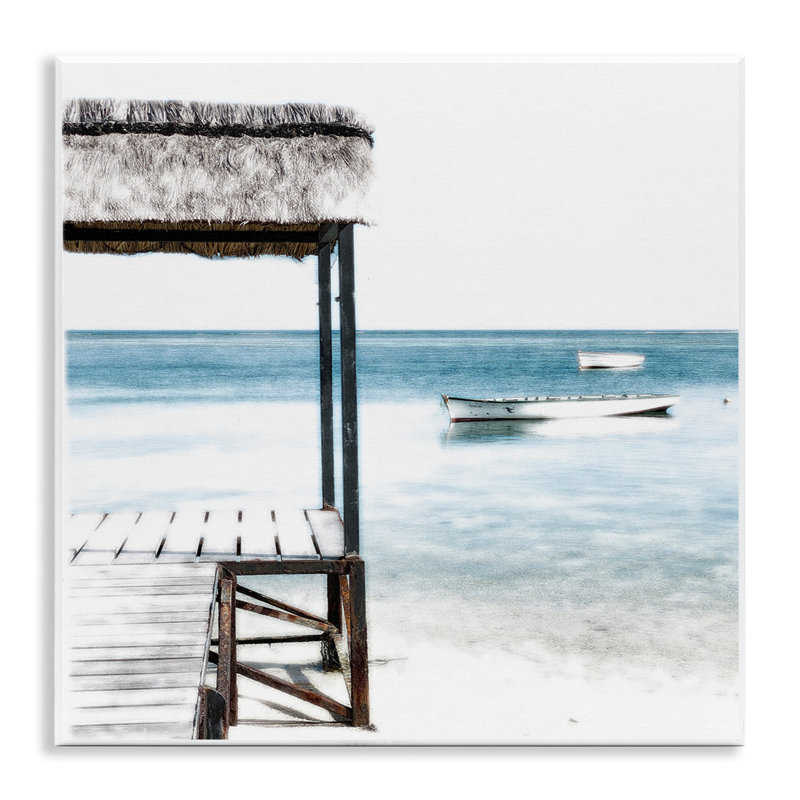 Plaque murale Calm Waters Beach Coast, design par Noah Bay