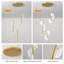 3 - Light LED Gold Cluster Pendant Light