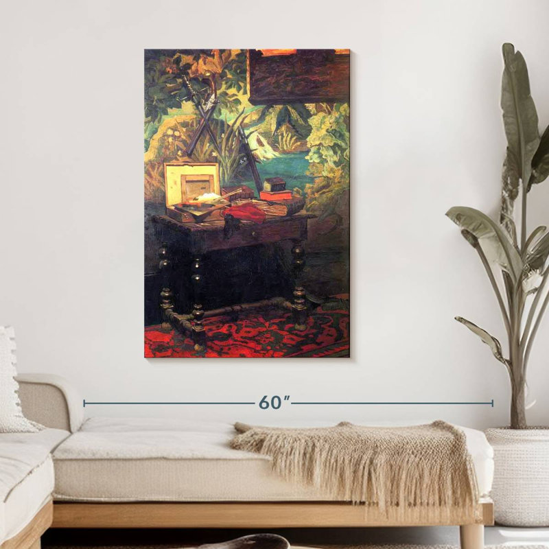 Corner Of A Studio, 45" H x 30" W