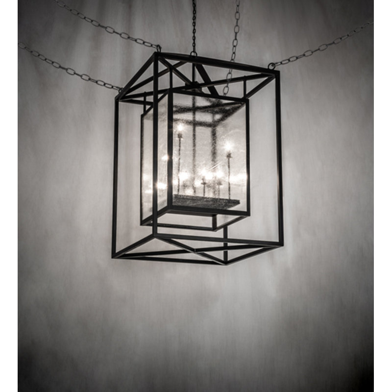 8 - Light Square / Rectangle Chandelier