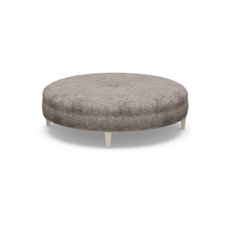 Round Ottoman, 9637-86, Sandstone