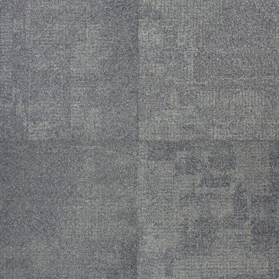 Executive 19.5x19.5'' Commercial Grade Carpet Tile EZ-Stick Installation