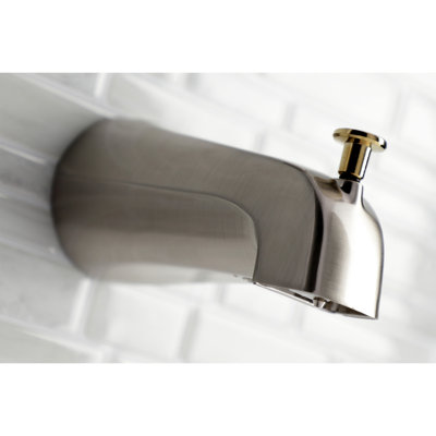 Garniture de bec de baignoire murale avec inverseur Made To Match