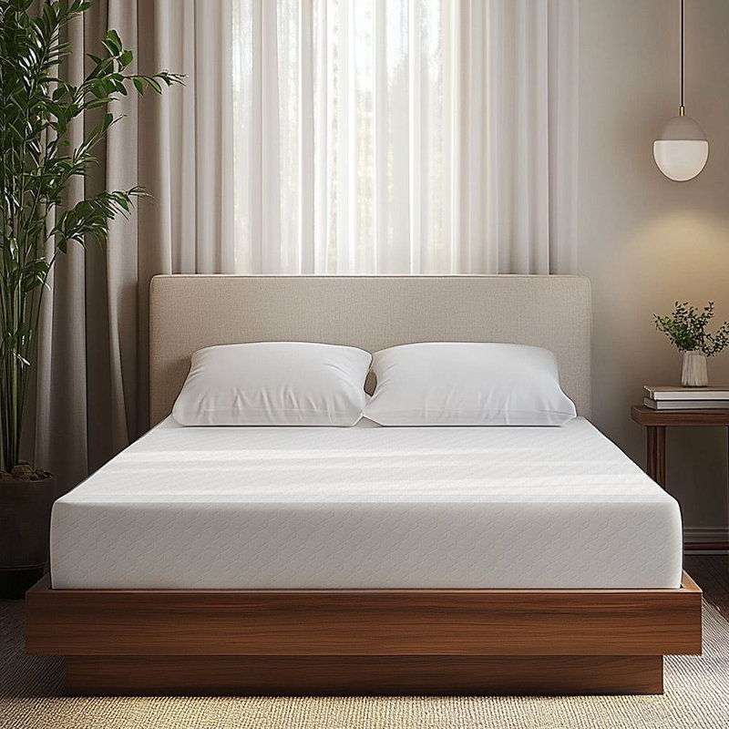 Medium Cooling Gel Memory Foam Mattress, Twin, 8"