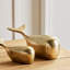 Lychee Pelagic Solid Aluminum Whale Sculptures in Gold, Set of 2-67606576