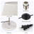 55.3'' Satin Traditional Floor Lamp Set