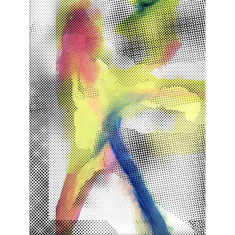 Dot Dot Dot Print by Larry Laslo