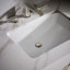 Ladena Vitreous China Rectangular Undermount Bathroom Sink-1016640043