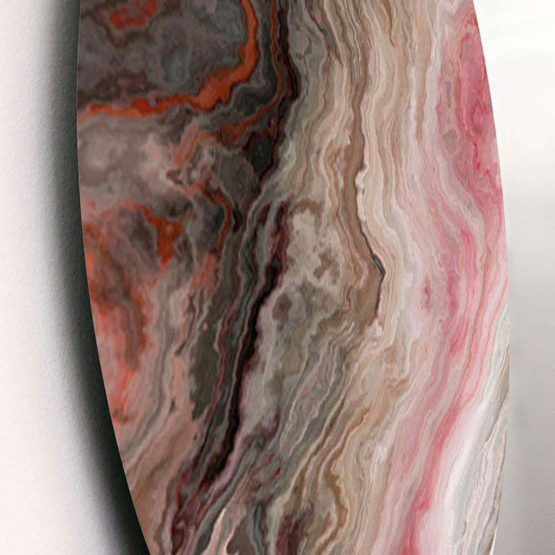 Ensemble de 3 décorations murales onyx avec rose