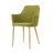 Contoured Support Dining Chair With High-Quality Fabric And Durable Iron Frame, Perfect For Modern And Space-Saving Interiors.-499094294-499094295
