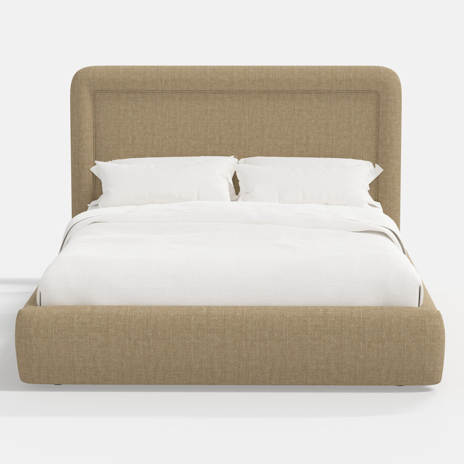 Stoffer Home x Cloth & Co. Marisa Bed, Twin, Relaxed Burlap Linen