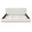 Upholstered Bed With Solid Wood Frame, King-756884887