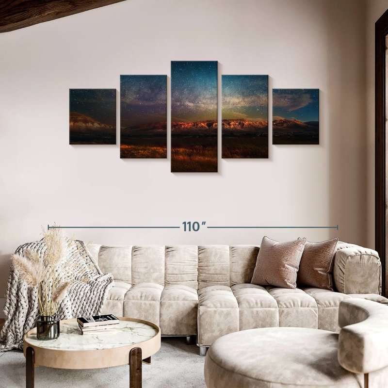 El Calafate Mountain, 42" H x 92" W
