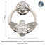 Sager Nickel Ring Bee Door Knocker-1684372539