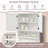 Daveah Bathroom Cabinet-1573476243
