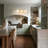 Elegant 3-Light Tapered Glass Vanity Light