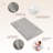 Whisper Organic Certified Organic Queen Flat Sheet Only - 100% Organic Cotton Sheets With Luxurious Soft And Breathable 300 Thread Count Sateen Weave Finish - Gots & Fairtrade Certified (Dark Grey, Queen)-117442421-117442427